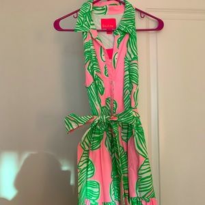 Lilly Pulitzer NWT Trisha Stretch Shirtdress size 10